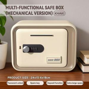Mechanical Money Box Password Wealth Manager Large Capacity Password Box Home Goods Savings Can