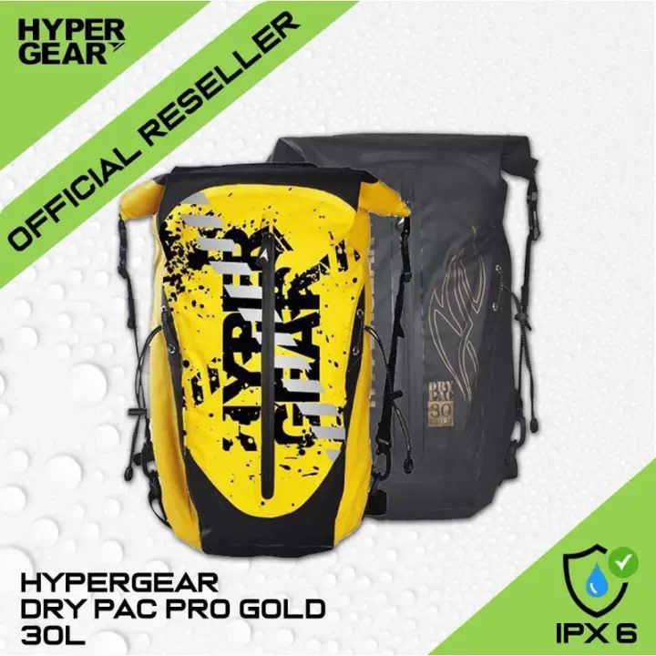 Hypergear Dry Pac Pro Gold 30L Limited Edition (Fast Slot Adapt) buying