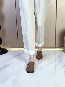Retro New Comfortable Shoes Non-Slip Flat Soft Sole Casual Shoes For Middle-Aged And Elderly Mothers Loafers