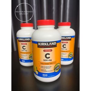 [ ĐỦ BILL STORE + AIR] Bổ Sung Vitamin C Kirkland Signature Chewable Vitamin C 500mg _ Live mua hàng tại Mỹ