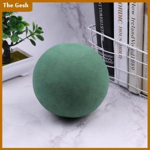 [The Gesh] 1 cái 9 12 15cm Vòng màu xanh lá cây khô Hoa Bóng bùn bọt xốp trang trí bó hoa tươi hoa sắp xếp công cụ