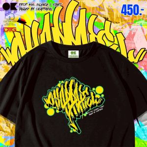 OK Apparel เสื้อยืดคอกลมแขนสั้น ลาย Ok apparel Dot Oversize Cotton ⚡️USAคุ้มสุด!⚡️