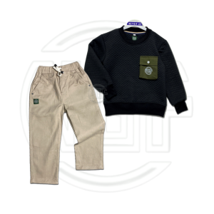 Setelan Sweater Anak Laki Laki Celana Chinos Panjang 4 5 6 7 8 9 10 11 12 Tahun