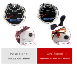 85mm 30 km/h 60 km/h 120 km/h 200 km/h Digital No GPS or GPS Speedometer Odometer Speed Gauge Motorcycle peed Odometer with Red Backlight Meter Boat Tachometer With GPS Antenna For Marine Boat Car ATV Truck