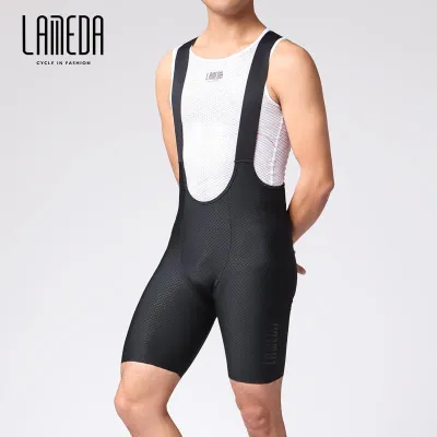 Lameda Cycling Bib Shorts For Men Double Arrow Mens Cycling Shorts Elastic Professional Summer Bicycle Riding Pants