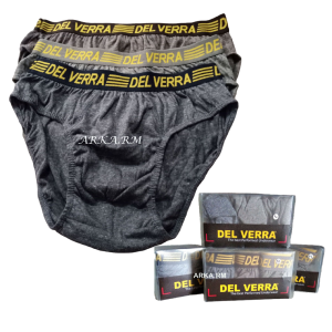 3pcs Celana dalam Pria DEWASA CD laki laki DELVERA (PROMO GROSIR)