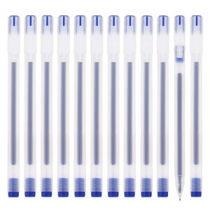 1pc Gel Pen Black ballpen Ball Pen Students Pens 0.5 mm sign pen bullet school Grind（discount）