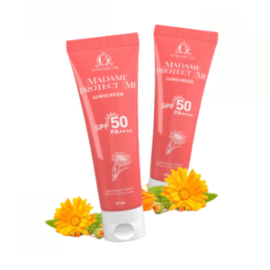Madame Gie Madame Protect Me Sunscreen SPF 50 PA ++++ With Calendula - Skincare Sunblock