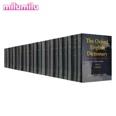 Milu The Oxford English Dictionary Volume Learning Tool Book Original English Dictionary Books