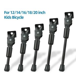 BLACKON 12/14/16/18/20 Inch Bicycle Side Support Punch Free Design Three-dimensional Kids Bike Foot Brace Cycling Equipment Durable Bike Kickstand Parking Stand Kids Bike
