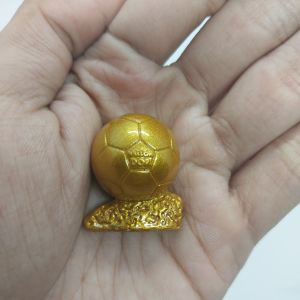 Piala trophy replika ballon dOr tinggi 3 cm