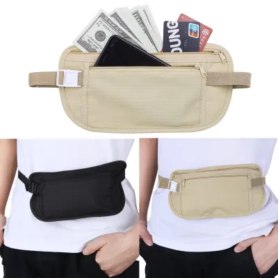 COD ✅ Tas Pinggang HP Dan Dompet Travel Anti Maling Pria Dan Wanita cocok untuk olahraga sepeda lari - tas pinggang travelling - tas lapisan belanja