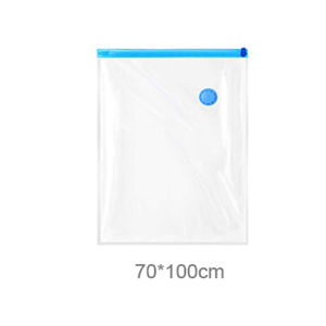 Large Capacity Vacuum compression bag Vacuum Storage Bag transparent Reusable Travel Vacuum Seal Bag