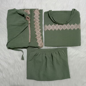 BISA COD TERBARU! Mukena Dewasa Kode-117 Uk Jumbo Bahan Kringkel Airflow Premium By Ory AjeZas Colle