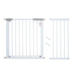 Universal Dog Gate Walk Thru Baby Gate 24.8-87.8Inch Easy Walk Thru Pet Gate Wide Safety Gate for Doorways and Stairways