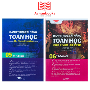 Sách Đánh Thức Tài Năng Toán Học 5 Và 6 - Toán Song Ngữ Singapore ( Bộ 2 cuốn 11 - 14 tuổi )