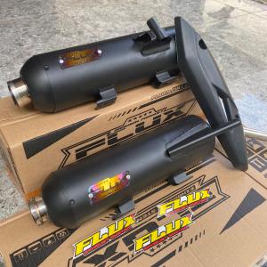 TOP 1 !!! Knalpot Shijiro Merk Original FLUX EXHAUST Project sarangan stengah Knalpot Racing full system bass adem gerung Beat Vario Mio Scoopy NMAX AEROX PCX LEXI125 ADV150 BEAT FI VARIO 150 Beat deluxe Vario 125 Knalpot Beat karbu Beat fi vario kzr