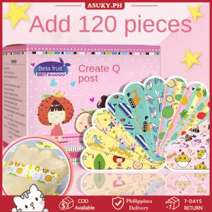 120pcs Cartoon Wound Plaster Waterproof for Kids First Aid Baby Bandages Children Patches Bandaids Band Aid
