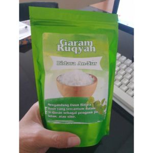 Garam Ruqyah Bidara An Nur 100gr Sudah di Asma - Penangkal Ilmu Sihir dan Jin Jahat