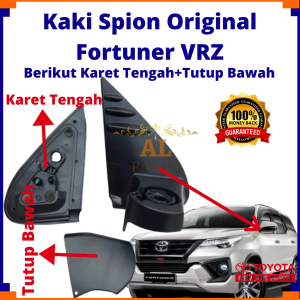 Kaki Spion Toyota Fortuner VRZ Original & Dudukan Spion Toyota Fortuner VRZ Original