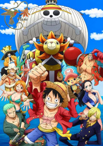 (Chủ Đề Phim) Tranh Đính Đá Hình Đảo Hải Tặc One Piece Gắn Đá 5D Kích Thước 30x40 Tự Hoàn Thành DIY