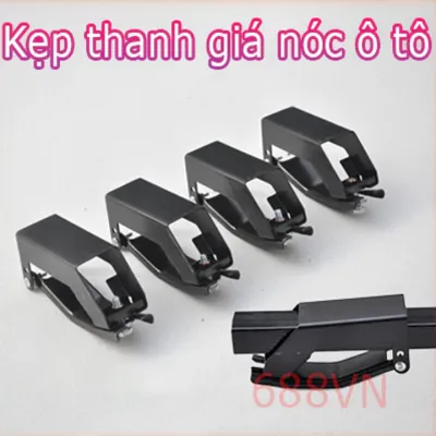 Kẹp giá nóc ô tô Kẹp cố định thanh ngang giá nóc ô tô baga xe hơi