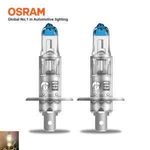 Combo 2 Bóng Đèn Halogen Tăng Sáng 150% OSRAM Night Breaker Laser H1 12V 55W
