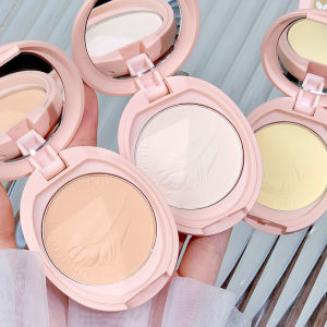 XIXI Soft Light Feather Setting Powder Matte Natural Clear Not easy to get stuck Powder Comes with Flocking Puff Setting Powder