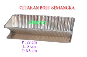 Loyang Bolu Semangka 22x8 cm/Loyang Piramida Rege/Loyang Segitiga/Cetakan Loyang semangka segitiga