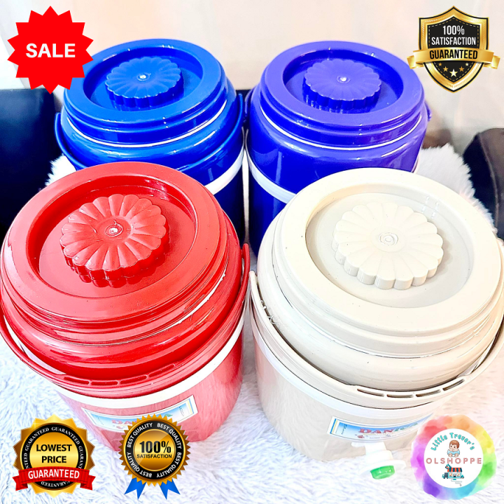 DANICA%20867%20%20"RANDOM%20COLOR"%20Insulated%203L%20Bio%20Drink%20Water%20Jug%20with%20handle,%20faucet%20and%20grip%20cover%20-%20no%20spill%20-%20Image%203