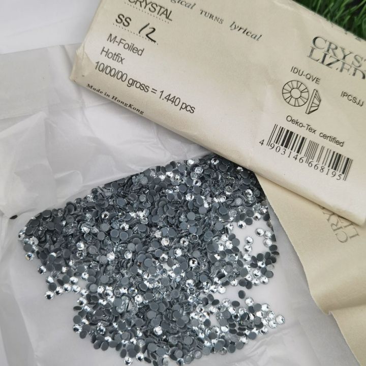 STONE%20HOTFIX%20GOSOK%20UKURAN%20SS%2012%20WHITE%20PUTIH%20PER%20GROSS%20-%20Image%202