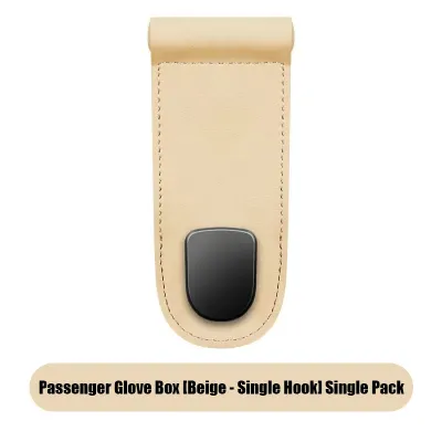 SEAMETAL Car Passenger Glove Box Hook Double Hook Purse Bag Hanger Hidden Storage Hooks Auto Interior Accessories