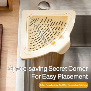 Drain Basket Largecapacity magnetic draining organizer