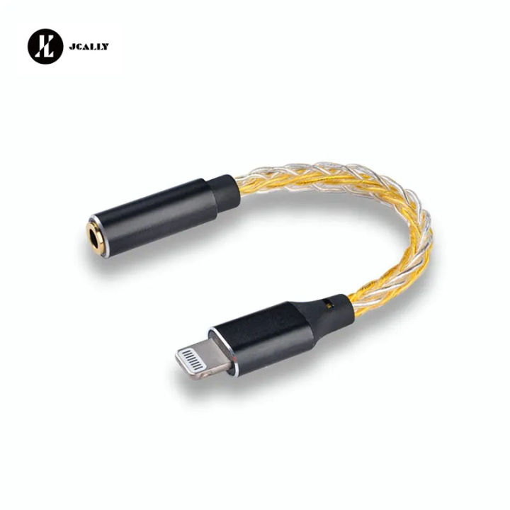 JCALLY JM08L HiFi Earphone Amplifier to Lightning Earphone