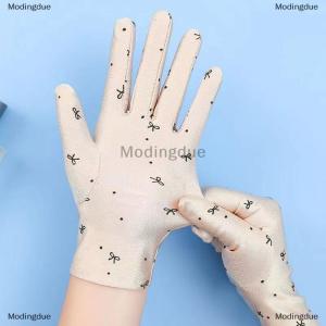 [COD] Modingdue Women Driving Riding Mitten Sunscreen Gloves Female Summer Breathable Elastic Sun Protection Glove For Lady Girl