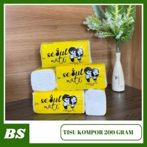 PAKET 3 TISU KOMPOR/TISU SERBAGUNA BISA DIGUNAKAN BEBERAPA KALI KEMASAN 200 GRAM