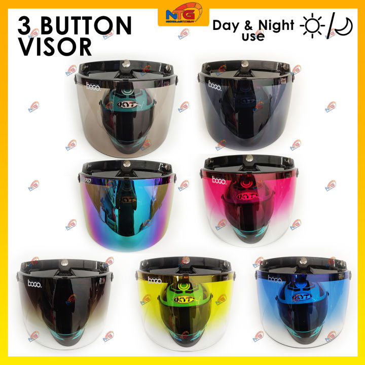Visor Helmet SGV/MS88/Magnum BOGO/BIKKO Crystal/Tinted/Dark Grey