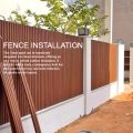 WPC Fluted Wall Panel / Wall Panel / Outdoor Wall Panel / Fence Panel / Privacy Panel / WPC Weatherproof Panel / Waterproof Wall Panel. 