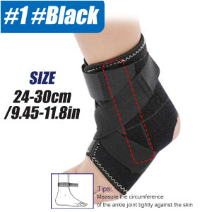1 PCS Sports Foot Support Ankle Brace with Splint for Kids Sport Adjustable Ankle Stabilizer Ankle Support for Sprain Tendonitis Sprained Ankle Tendon