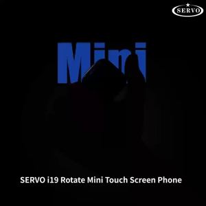 New SERVO i9 Rotate Touchscreen PhoneSmall Flip Foldable Pocket Feature Phone