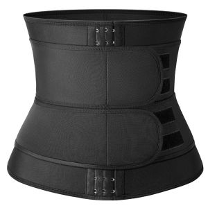 JHHB Men Waist Trainer Fitness Slimming Belt Sauna Body Shaper Corset for Abdomen Weight Loss Trimmer Belt Sweat Workout Fat Burner