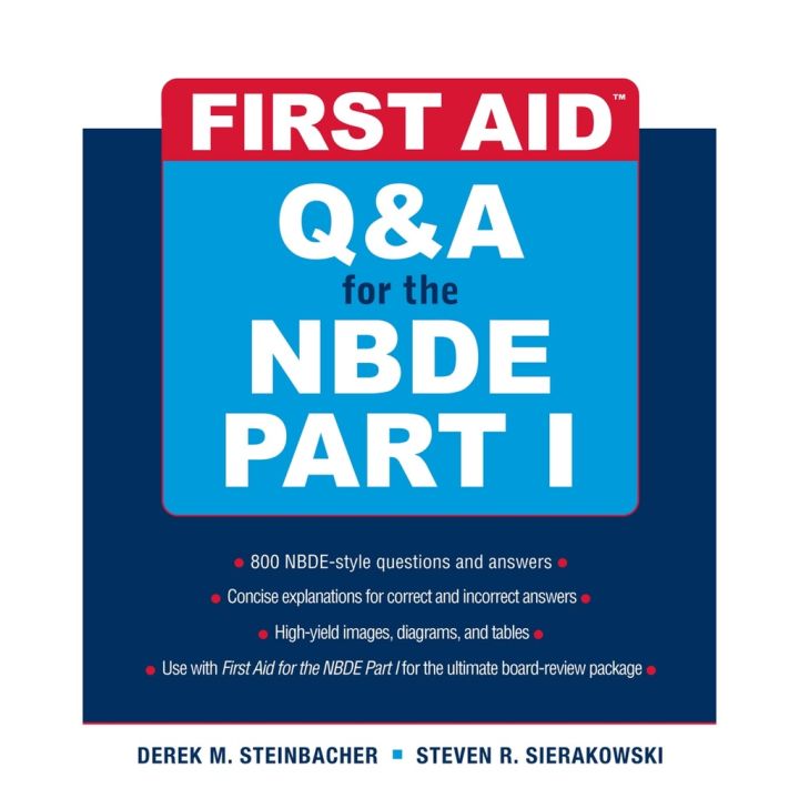 First Aid Q and A for the NBDE Part I Lazada PH