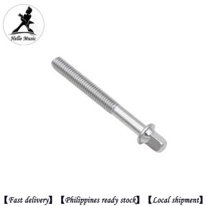 Drum Mounting Screws Iron Plating Snare Tension Rod Silver Metal Accessories Jazz Drum Parts Musical