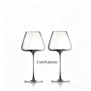 680ML ultra-large capacity crystal glass goblet large red wine glass for home use party wine glass burgundy wine glass