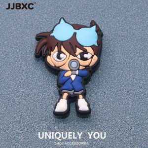JJBXC CHARM Shoe Buckle Shoe Accessories Detective Conan DIY Fashion Shoes Accessories