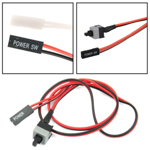 Push Button Switch Slim 1M/2M/for ATX PC Computer Motherboard Power Cable Original On/Off/Reset Cable Cord