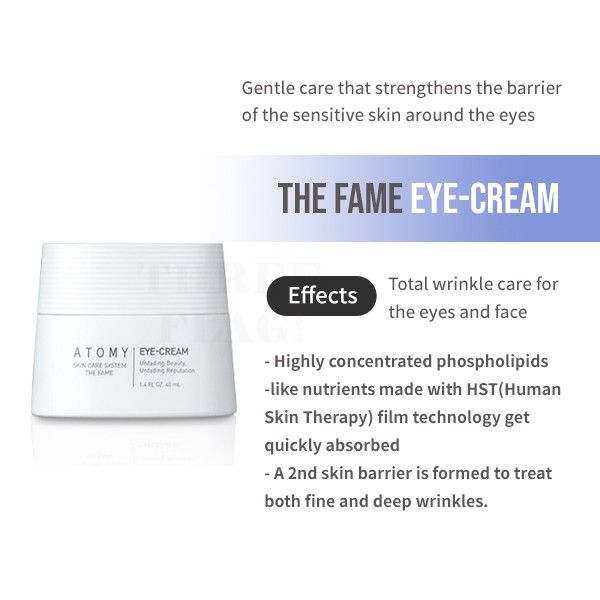 Atomy The Fame Eye Cream艾多美經典抗皱眼霜 40ml Lazada