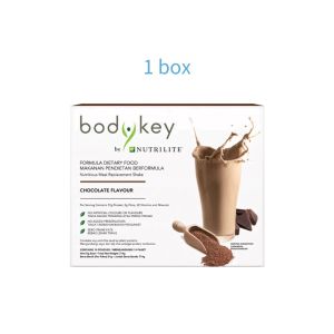 BodyKey Chocolate Meal Replacement Shake Low Calorie Weight Control Appetite Support Drink
