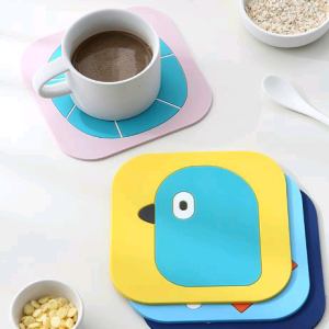 MEGASARI /COD/ Tatakan Gelas Kartun / Alas Gelas Motif Kartun - Membuat Meja Makan Lebih Menyenangkan