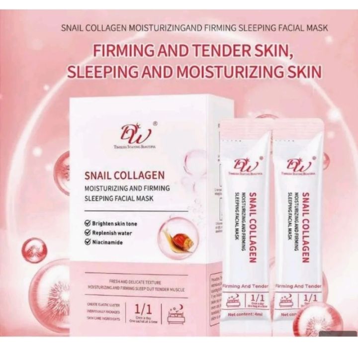 BO Snail Collagen Sleeping Mask Lazada PH